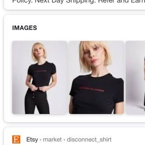 ISO eggieshop disconnect time connect shirt